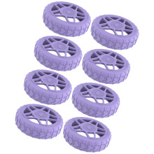 Protetores de rodas de bagagem em silicone, conjunto de 8 peças