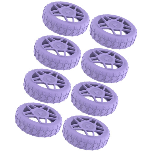 Gepäckrollenschoner aus Silikon, 8-teiliges Set