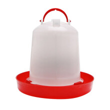 Mangeoire et abreuvoir pour poules avec poignée, 2,5 L