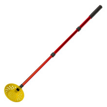 Ice fishing scoop adjustable long-handle skimmer