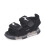 Boys LED Light-Up Beach Sandals Black Size 27 4