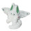 Peluche de conejo blanco de 30 cm 1