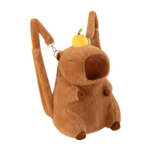 Plyšový batoh Capybara na hranie pre dospelých