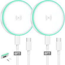 FU1999MagSafe-laddare 15W magnetisk trådlös laddningsplatta