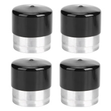 4Pcs Boat Trailer Bearing Buddy Kit with 1.98in Hub Diameter with Protective Grease Bra Stainless Steel