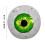 Oppblåsbar øyeepledekorasjon til Halloween4D Bloodshot1Count 4