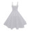 Strapless mini-jurk voor meisjes, wit, maat 120 2