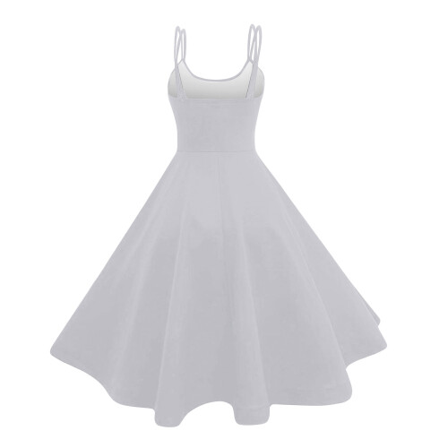 Strapless mini-jurk voor meisjes, wit, maat 120 1
