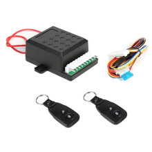 12V Car Door Lock with 2 Remote Control Auto Locking Keyless Entry Kit Universal Car Auto Remote Lock Kit