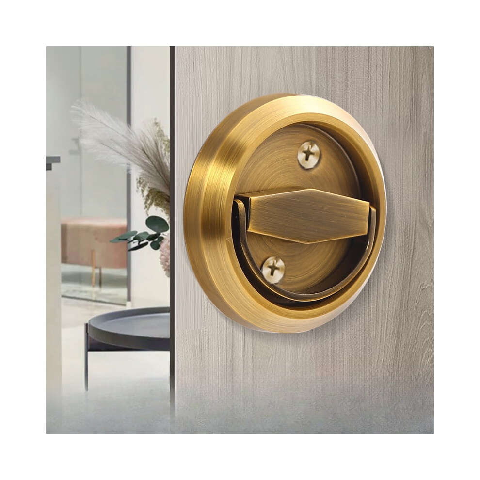 Stainless Steel Invisible Door Handle Circular Pull Ring 968604361470