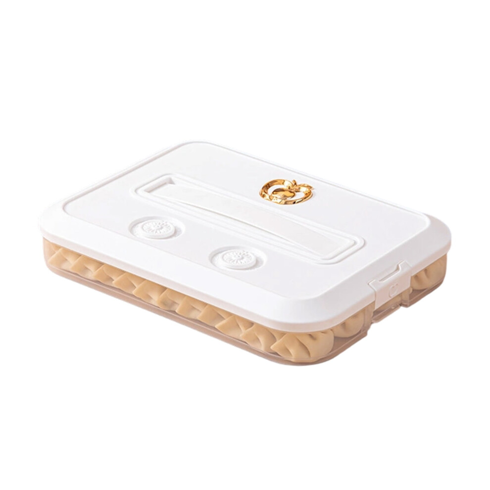 Stackable Cookie Container with Timer and Handle, 3-Layer