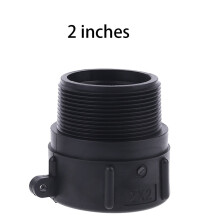 Adaptateur pour réservoir IBC, filetage femelle S60x6 vers filetage mâle 2 pouces