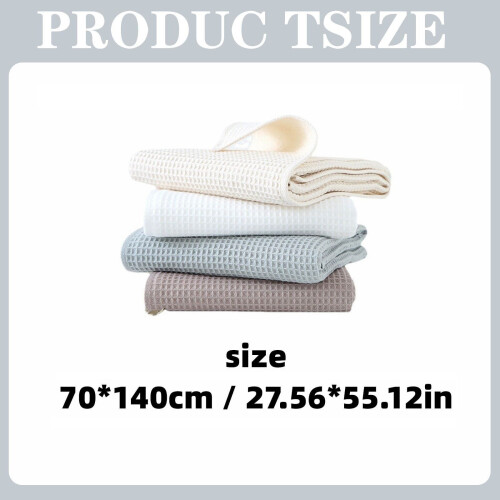 Turkish Cotton Waffle Towel Soft Absorbent Quick-Dry 2