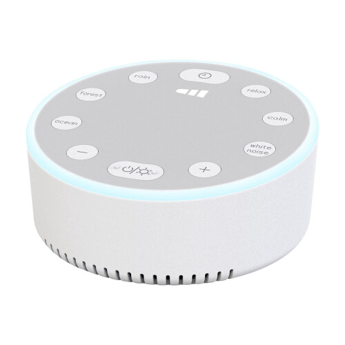 White Noise Machine with 6 Sounds and Night Light