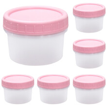 Luchtdichte voedselbewaarcontainers, 6-delige set, 120 ml