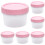 Luchtdichte voedselbewaarcontainers, 6-delige set, 120 ml 1