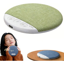 Oreiller de sommeil avec haut-parleur Bluetooth, bruit blanc, minuterie, basses stéréo
