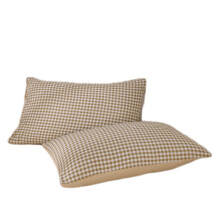 Yoloke Cotton Striped Pillowcases Set 2 Pack