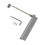 Heavy Duty Automatic Door Closer Adjustable Spring Hinge 1