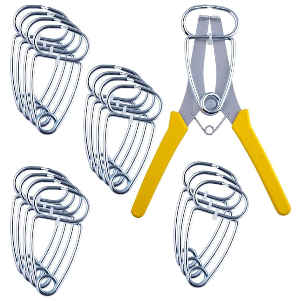 Miter Spring Pliers With 16 Miter Clamps For Woodworking 975221043399