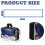 Portable volleyball net set adjustable 15-25 ft 1