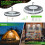 FlagPole Light Solar Powered Spotlight Outdoor, 48 LED Waterproof Solar FlagPole Light, Top Mounted FlagPole Solar Light 6