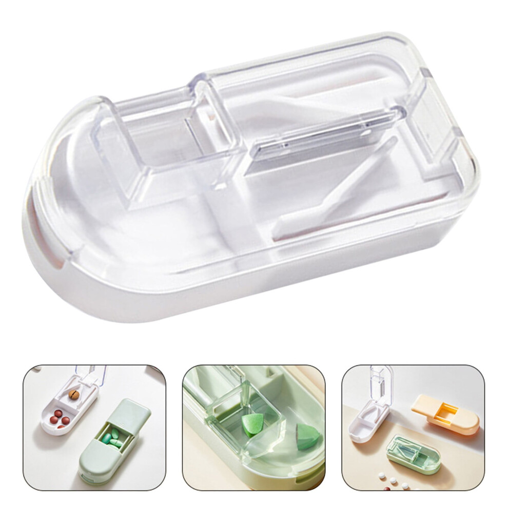 Portable pill cutter stainless steel blade 1 pc
