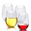 Verre à vin rouge PET en forme d'œuf 480 ml 1
