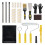 Complete Paint Roller Kit, PCS with Extension Pole, Brushes & Tray for DIY & Professional Projects 1
