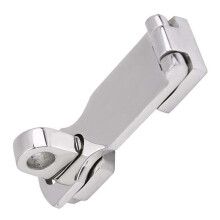 MARINE Grade Stainless Steel 3" Heavy Duty Door Hasp with Turning Padlock Eye Mount with Screws