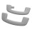 For   2 MK2 2017 2018 Roof Handle Inner Ceiling Pull Handles 5NG857643A 5NG857607A 5