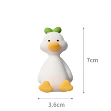 Silicone Duck Toothbrush Holder Green1pc