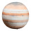 Jupiter plysjplanetleketøy solsystem 17,73 tommer 1