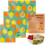 Beeswax Wraps Reusable Food Wraps 3 pcs S/M/L 1