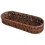 Coffee-Colored Plastic Bread Sampling Basket 1 Pack 1
