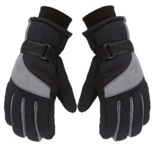 Waterproof Thermal Winter Gloves Gray