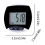 ABS Pedometer Clampable Design Accurate Step Counter 6