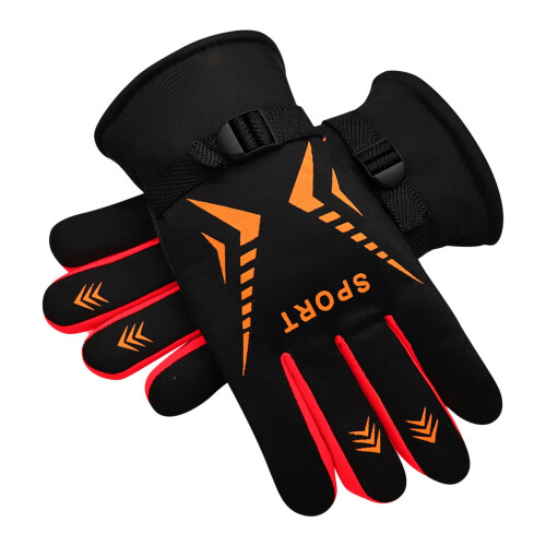 Thermal Touchscreen Gloves -30 Orange 1