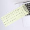 Feuille d'autocollants pour clavier, utilisable en faible luminosité 5