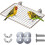 Stainless Steel Bird Perch Corner Shelf Stand 1