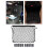 Elastisches Gepäcknetz für BMW GS Modelle, 37,3 x 24,9 cm, 10 Clips 6