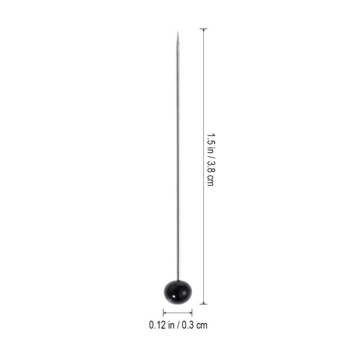 Glass Head Sewing Pins 500 Pieces 1