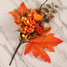 Supporto pieghevole per asciugacapelli a forma di zucca per decorazioni del Ringraziamento