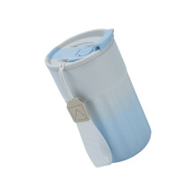 Garrafa térmica de aço inoxidável para viagens de carro, 500ml