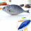 Nécessaire em formato de peixe com zíper (1 unidade) 1