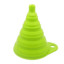 Uirlis Cistine Fillte Funail Silicone 3-Phacáiste