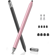 Lápiz óptico para pantallas táctiles compatible con iPhone y iPad.
