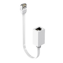 Cat7 Ethernet-förlängningskabel RJ45 hane till hona skärmad