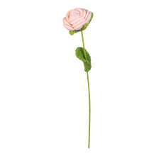 Each Petal of The Woven Rose Is Crocheted with Precision Stitching and In The Soft and Colorful Frame of The Wool, Artificial Flowers