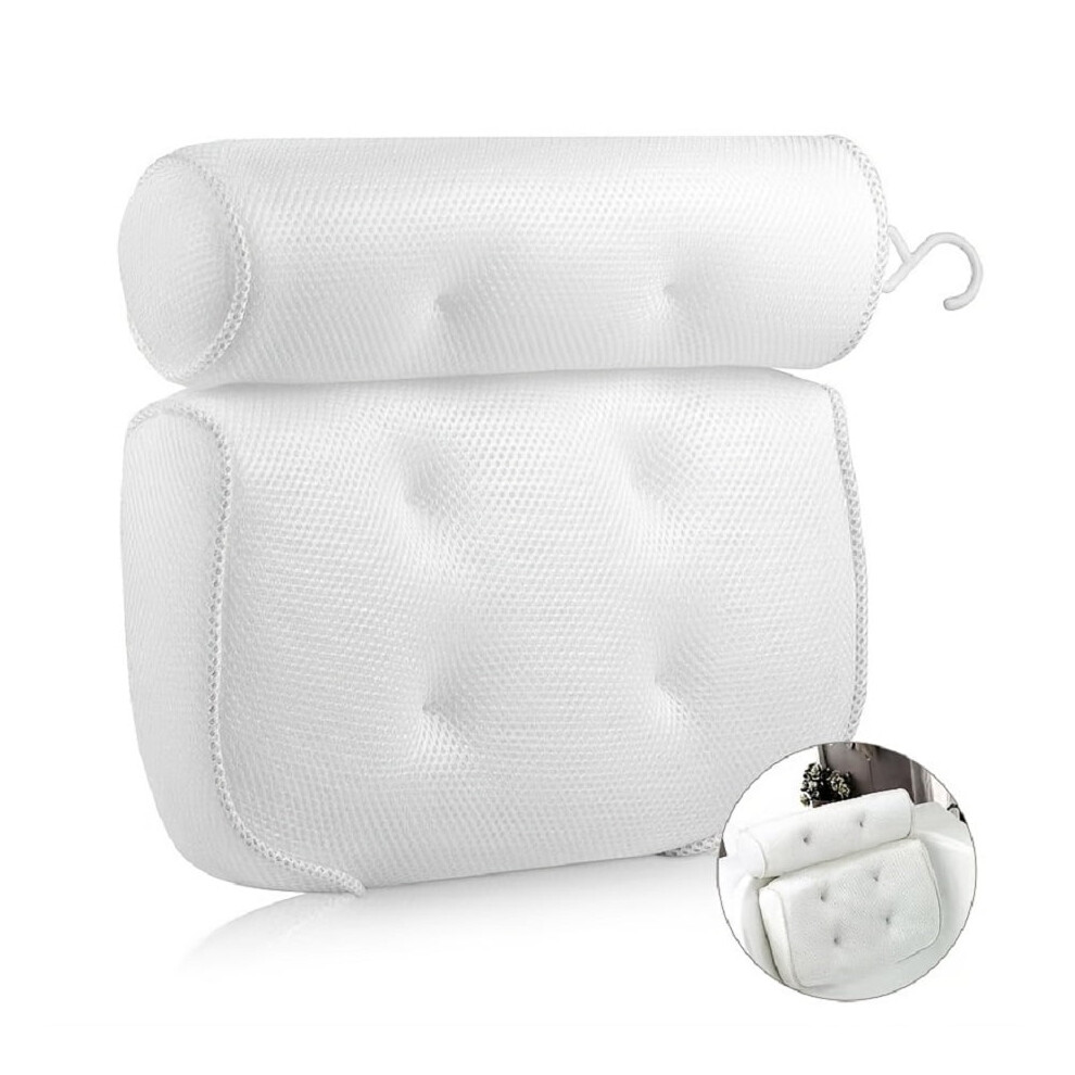 Spa Bathtub Pillow with Anti-Slip Suction Cups